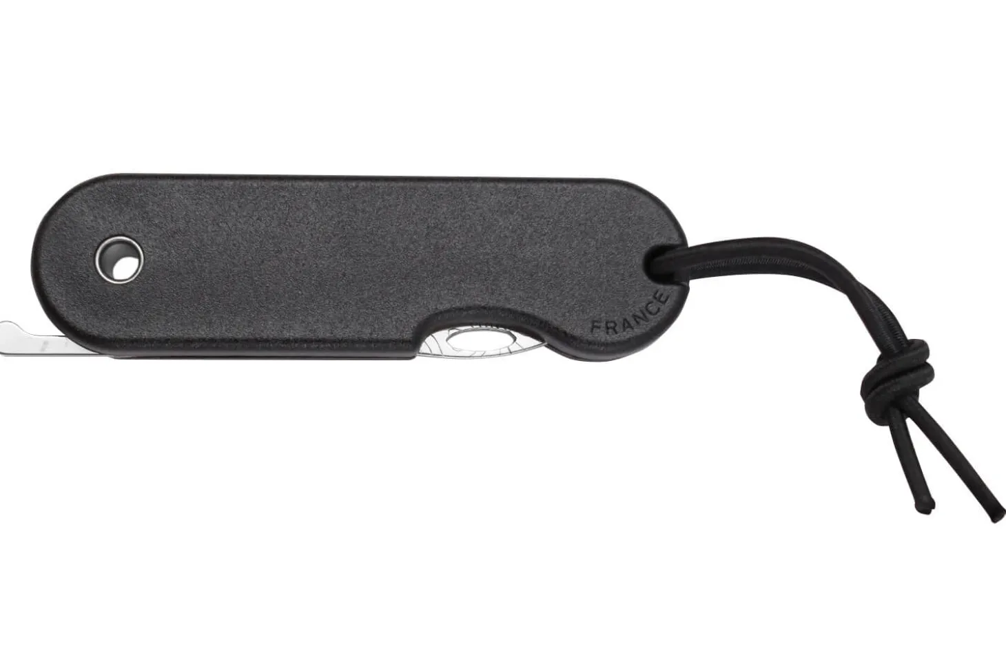 Couteau pliant Skult français éco-responsable Les Fonds Marins manche noir 10cm