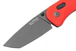 Couteau pliant SOG Aegis AT SGAEGISATRIN manche en nylon/fibres de verre rouge 12,7cm