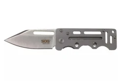 Couteau pliant SOG Cash Card Knive SGEZ_1 manche ajouré en acier 12cm