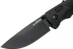 Couteau pliant SOG Flash At Blackout SGFLASHBK manche en nylon/fibres de verre noir 11,6cm