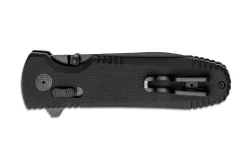 Couteau pliant SOG Pentagon XR SGPENT manche en G10 noir 12cm