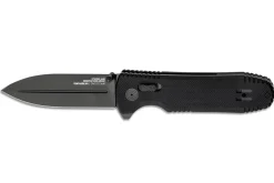 Couteau pliant SOG Pentagon XR SGPENT manche en G10 noir 12cm