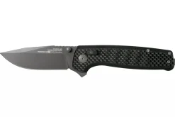 Couteau pliant SOG Terminus XR LTE SGTM1032 manche G10/carbone 10,8cm noir