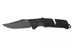 Couteau pliant SOG Trident AT SGTRIDBK manche en nylon/fibres de verre 13,5cm noir