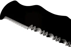 Couteau pliant Spyderco Assist C79PSBBK lame noire dentée manche en nylon/fibre de verre noir 12,2cm