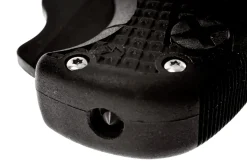 Couteau pliant Spyderco Assist C79PSBBK lame noire dentée manche en nylon/fibre de verre noir 12,2cm