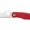 Couteau pliant Spyderco Bug C133GRDP manche 4,3cm en G10 rouge