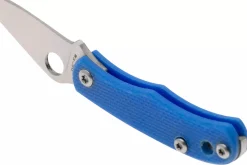 Couteau pliant Spyderco Bug C133GBKP manche 4,3cm en G10 bleu