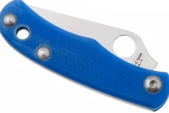 Couteau pliant Spyderco Bug C133GBKP manche 4,3cm en G10 bleu