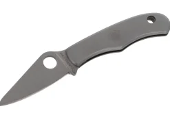 Couteau pliant Spyderco Bug C133P manche inox 4,1cm
