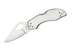 Couteau pliant Spyderco BYRD Robin 2 tout inox 8.5cm