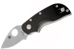 Couteau pliant Spyderco Chicago C130GP manche en G10 noir 7,9cm