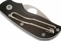 Couteau pliant Spyderco Chicago C130GP manche en G10 noir 7,9cm
