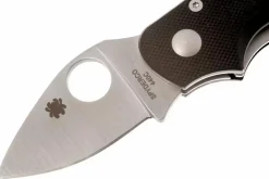 Couteau pliant Spyderco Chicago C130GP manche en G10 noir 7,9cm