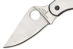 Couteau pliant Spyderco Clipitool C175P manche en acier 6,5cm + ouvre bouteille