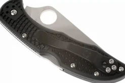 Couteau pliant Spyderco Delica 4 C11SBK denté manche nylon/fibre de verre noir 10,8cm