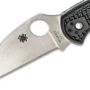 Couteau pliant Spyderco Delica 4 C11FPWCBK Wharncliffe manche nylon/fibre de verre noir 10,8cm
