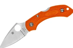 Couteau pliant Spyderco DragonFly 2 C28POR2 manche en nylon/fibre de verre orange 8,5cm