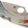 Couteau pliant Spyderco DragonFly 2 Tattoo C28PT manche en acier inox 8,1cm