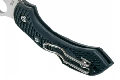 Couteau pliant Spyderco DragonFly 2 C28PGYW2 manche en nylon/fibre de verre 8,5cm