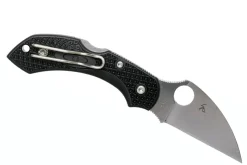 Couteau pliant Spyderco Dragonfly 2 C28FPWCBK2 Wharncliffe manche en nylon/fibre de verre noir 8,5cm