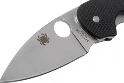 Couteau pliant Spyderco Efficient C216GP manche en G10 noir 10,4cm