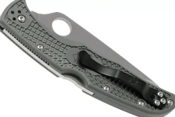 Couteau pliant Spyderco Endura 4 C10PSFG semi denté vert nylon/fibre de verre 12,6cm