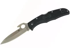 Couteau pliant Spyderco Endura 4 C10PGYW système Emerson en nylon/fibre de verre 12,6cm