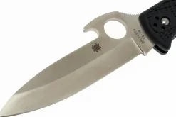 Couteau pliant Spyderco Endura 4 C10PGYW système Emerson en nylon/fibre de verre 12,6cm