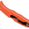 Couteau pliant Spyderco Endura 4 C10FPOR nylon/fibre de verre orange 12,6cm