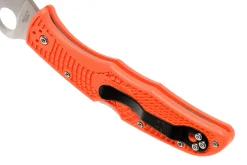 Couteau pliant Spyderco Endura 4 C10FPOR nylon/fibre de verre orange 12,6cm
