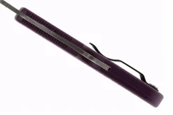 Couteau pliant Spyderco Endura 4 C10FPPR nylon/fibre de verre violet 12,6cm