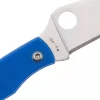 Couteau pliant Spyderco Grasshopper C138GBLP manche 7,2cm en G10 bleu