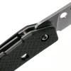 Couteau pliant Spyderco Ikuchi C242CFP manche en fibre de carbone/G10 noir 11cm