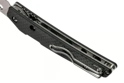 Couteau pliant Spyderco Ikuchi C242CFP manche en fibre de carbone/G10 noir 11cm
