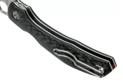 Couteau pliant Spyderco Kapara C241CFP manche en fibre de carbone noir 11,9cm