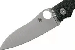 Couteau pliant Spyderco Kapara C241CFP manche en fibre de carbone noir 11,9cm