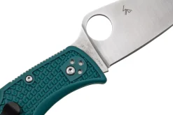 Couteau pliant Spyderco LeafJumper C262PBLK390 manche nylon / fibre de verre bleu 11,3cm