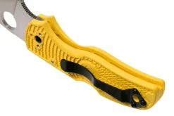 Couteau pliant Spyderco Native 5 C41PYL5 manche en nylon/fibre de verre jaune 10,2cm