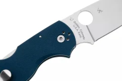Couteau pliant Spyderco Native Chief C244GPCBL manche 13,2cm en G10 bleu cobalt