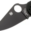 Couteau pliant Spyderco Para 3 C223GPBK lame noire manche en G10 10,9cm