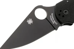 Couteau pliant Spyderco Para 3 C223GPBK lame noire manche en G10 10,9cm