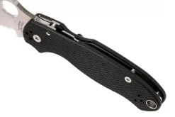 Couteau pliant Spyderco Para 3 C223GPS lame semi-dentée manche en G10 10,9cm