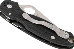 Couteau pliant Spyderco Para 3 C223GPS lame semi-dentée manche en G10 10,9cm