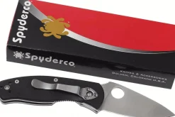 Couteau pliant Spyderco Persistence C136GP manche en G10 noir 10,5cm