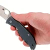 Couteau pliant Spyderco Polestar C220GPGY manche en G10 gris 11,5cm