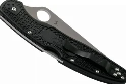 Couteau pliant Spyderco Police 4 C07PBK4 en nylon/fibre de verre noir 14,1cm