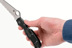 Couteau pliant Spyderco Rescue 3 C14SBK3 manche en nylon/fibre de verre 12cm