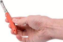 Couteau pliant Spyderco Roadie C189POR manche en nylon/fibre de verre orange 7,6cm