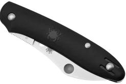 Couteau pliant Spyderco Roadie XL C267BKP manche 9,6cm noir en nylon et fibres de verre